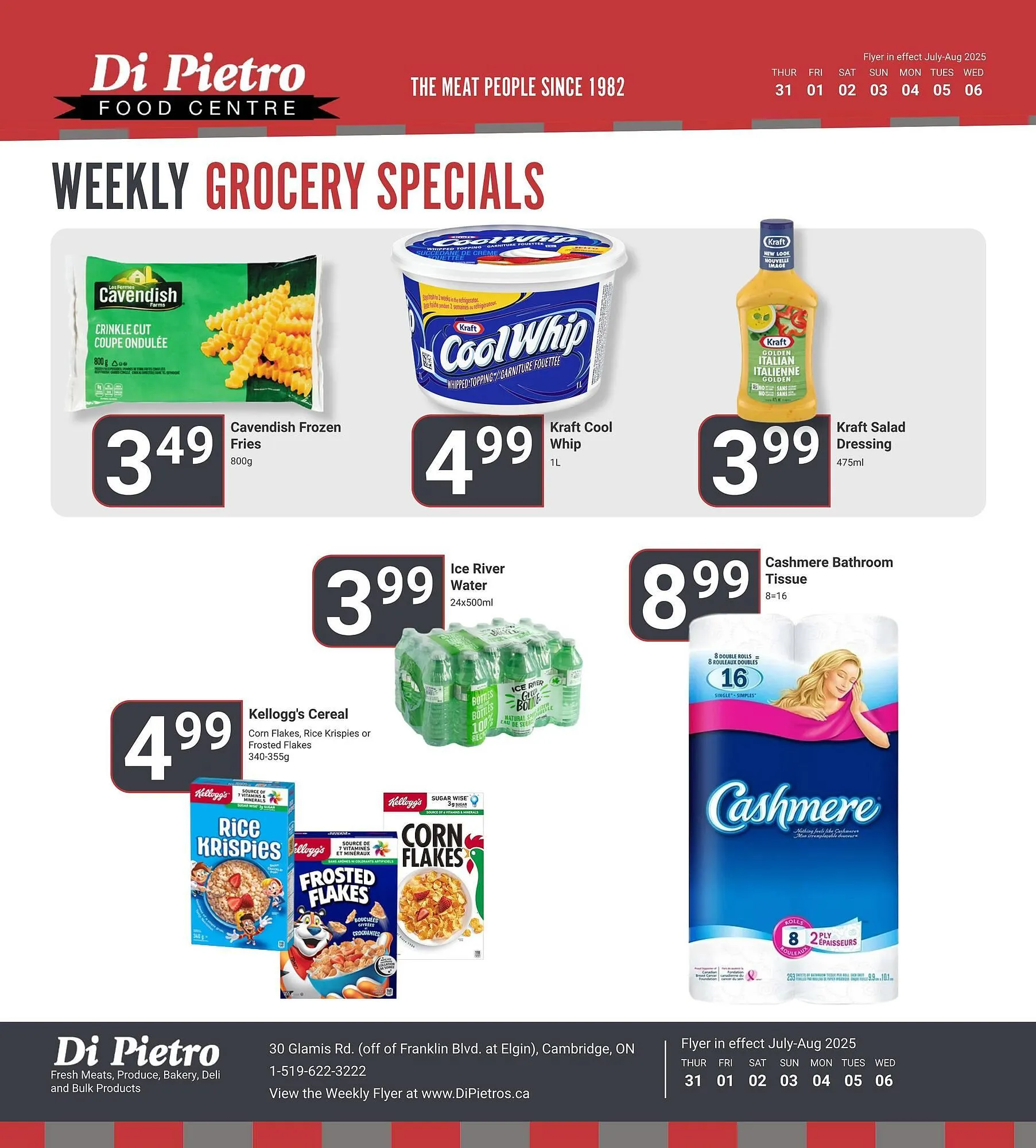 Di Pietro flyer from July 31 to August 6 2025 - flyer page 9