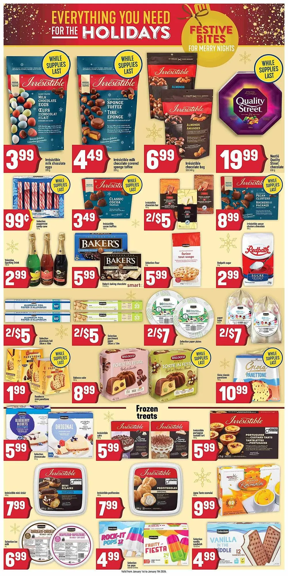 Marché Adonis flyer from January 1 to January 7 2026 - flyer page 9