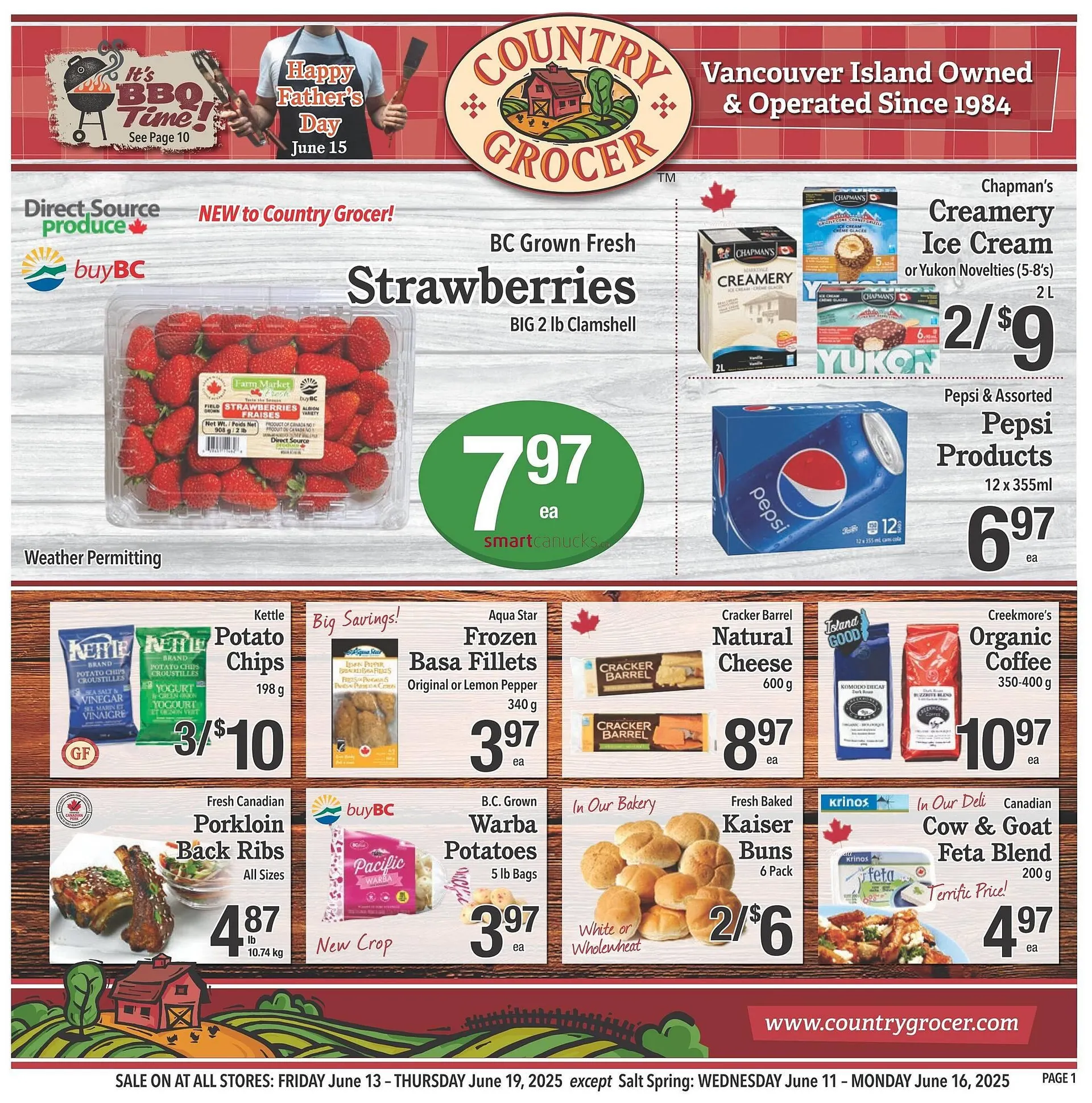 Country Grocer flyer - 1