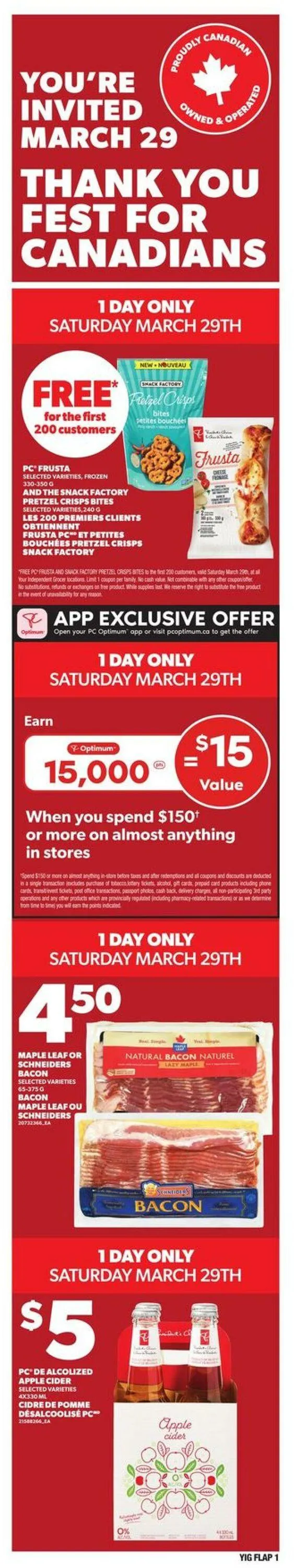 Independent Current flyer from March 27 to April 2 2025 - flyer page 2