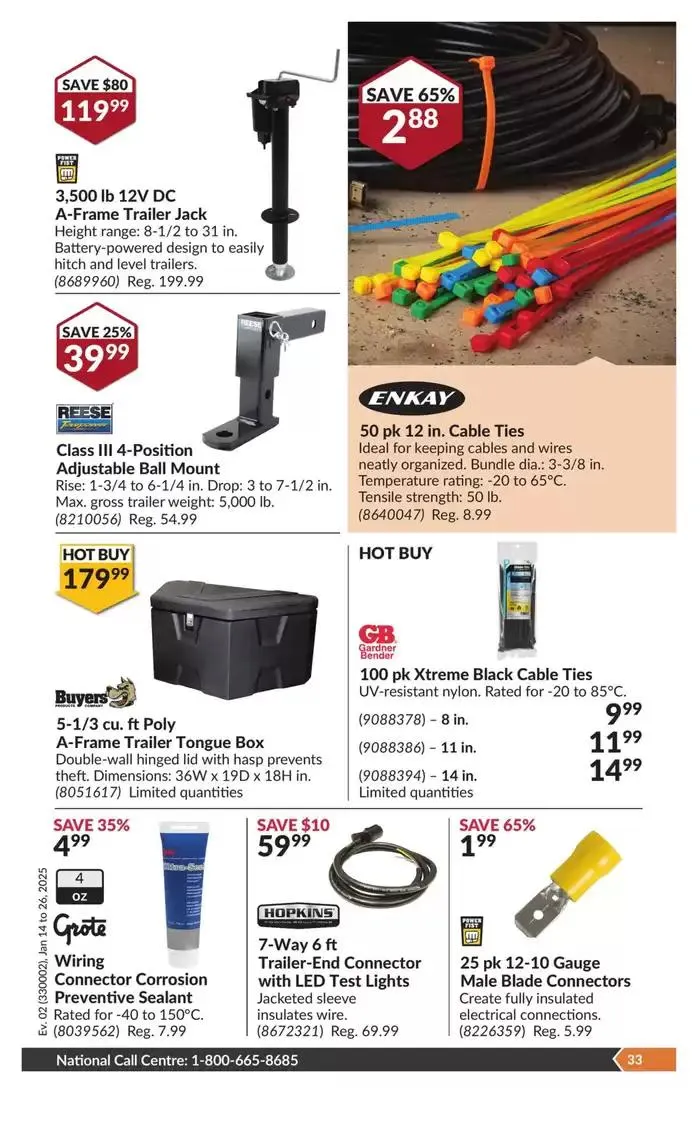 National Sale from January 14 to January 26 2025 - flyer page 38
