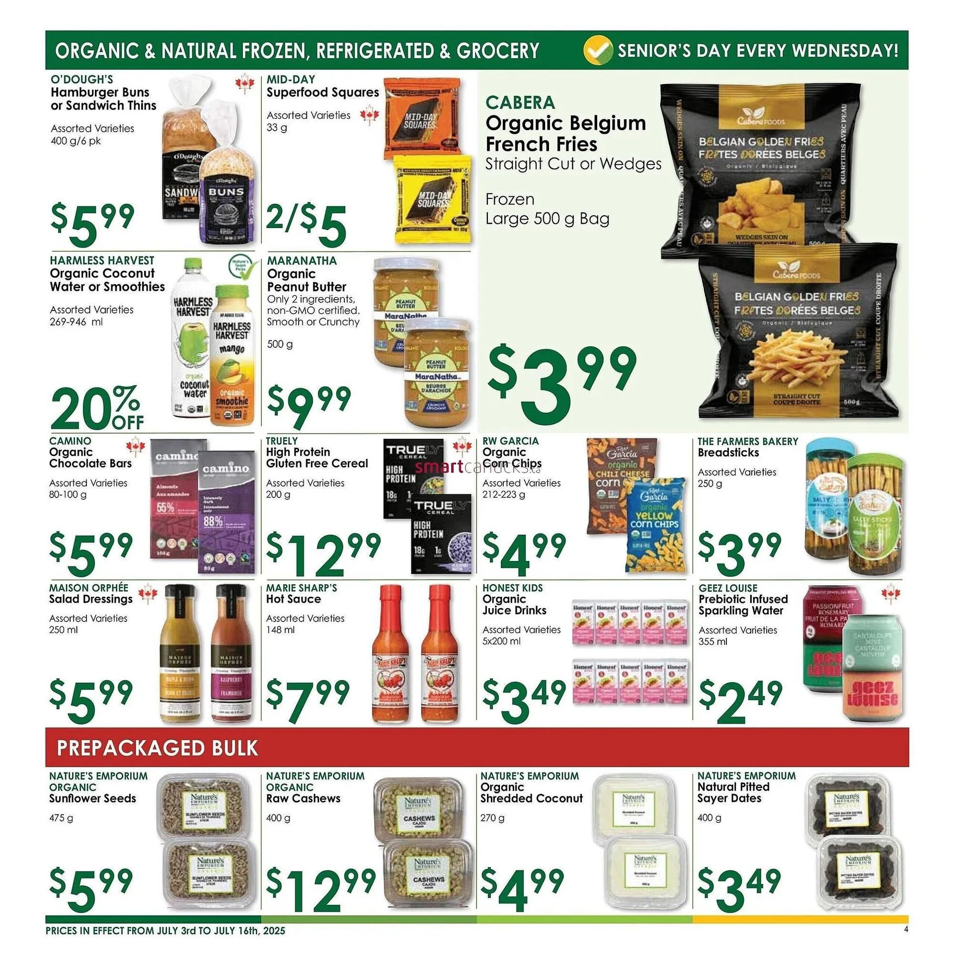 Nature's Emporium flyer from July 1 to July 9 2025 - flyer page 4