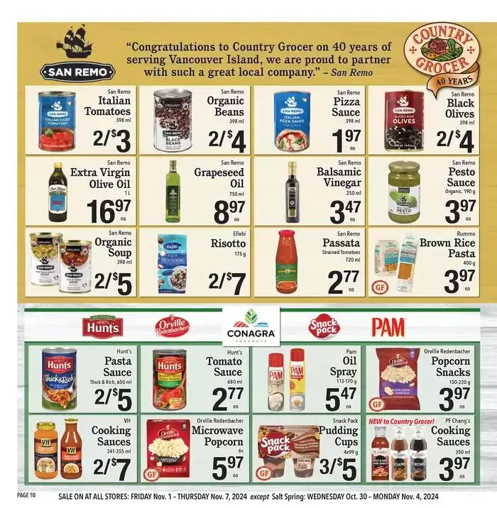 Offers for bargain hunters from October 31 to November 14 2024 - flyer page 10