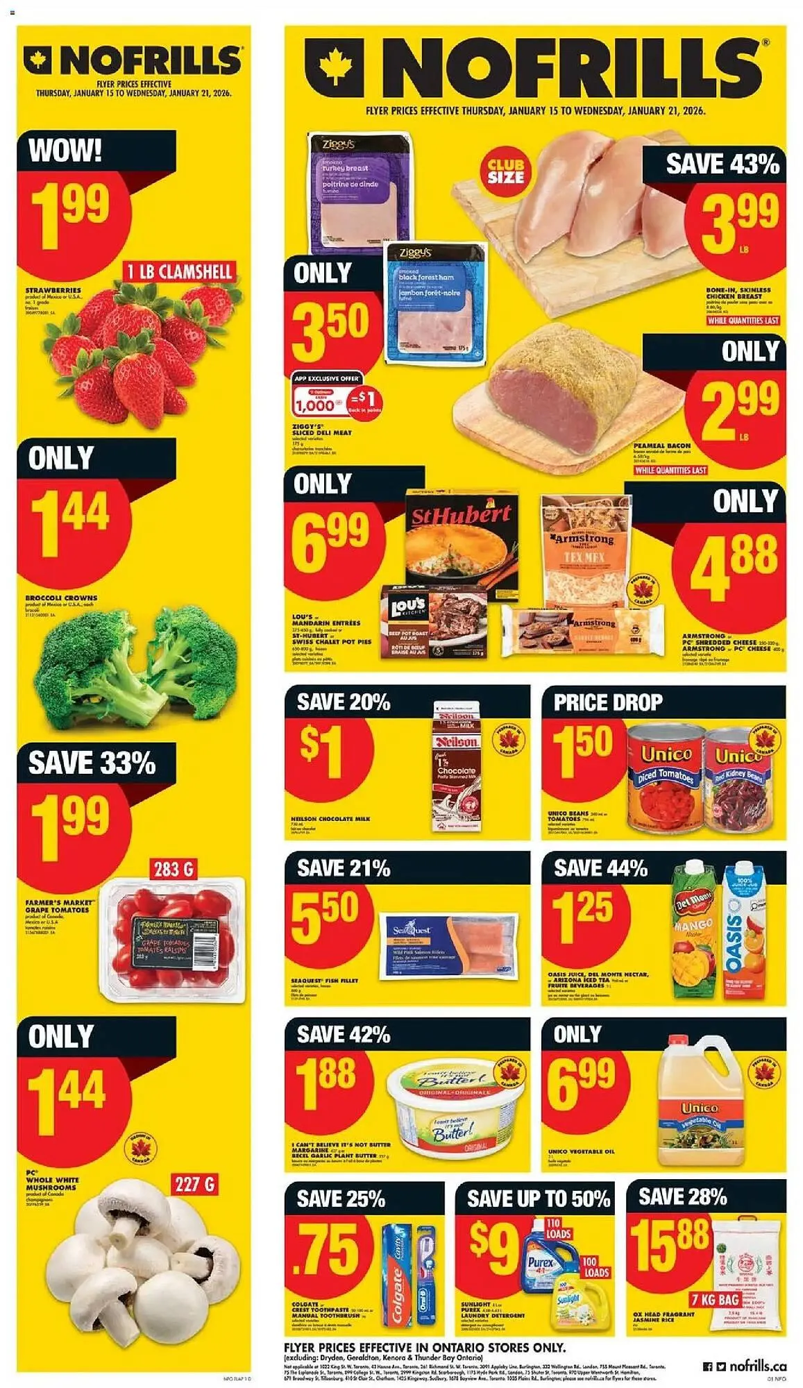 No Frills flyer from January 15 to January 21 2026 - flyer page 1