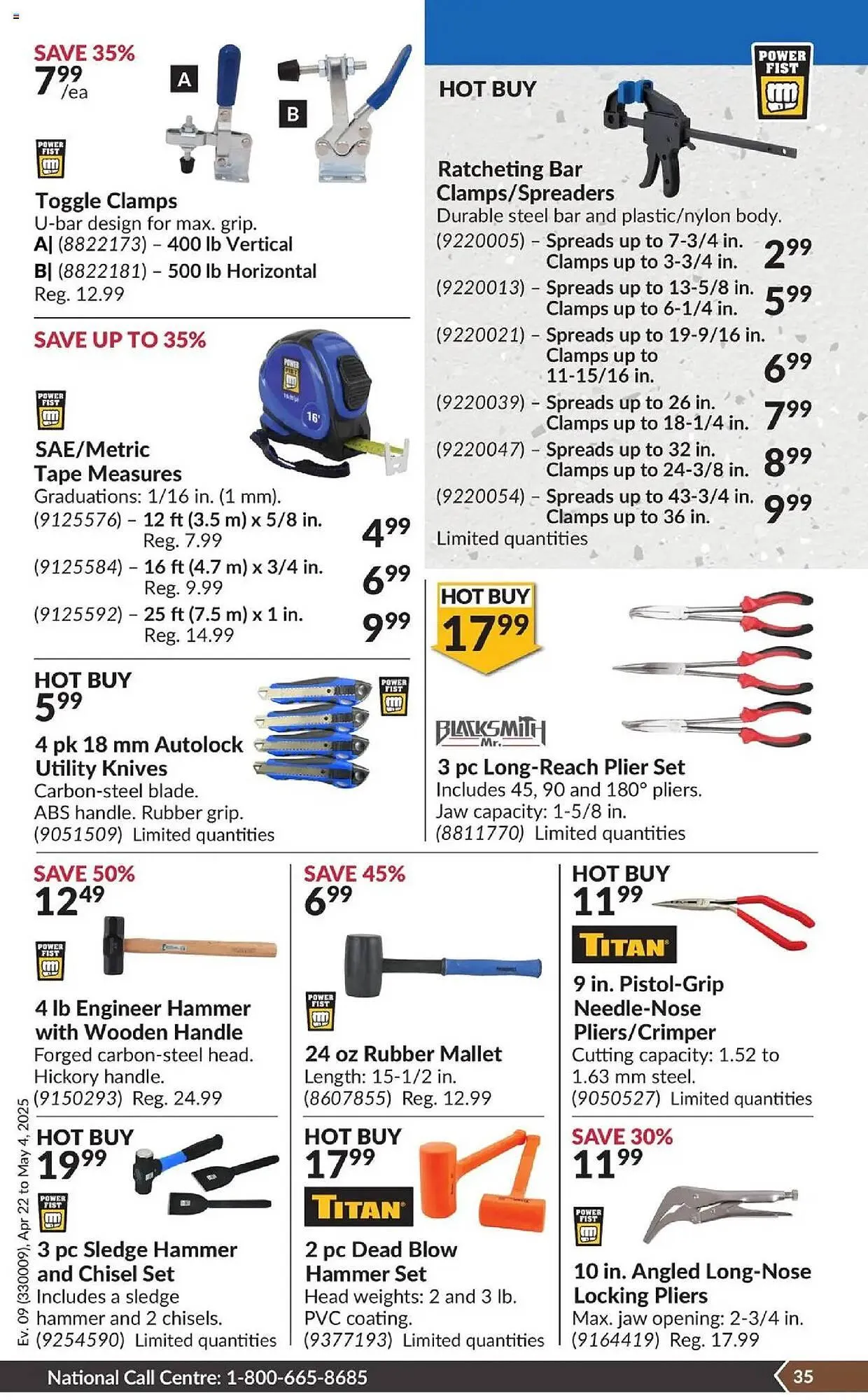 Princess Auto flyer from April 22 to May 4 2025 - flyer page 40