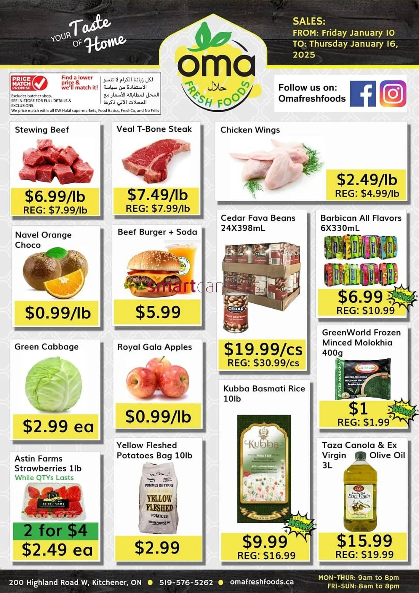 Oma Fresh Foods flyer - 1