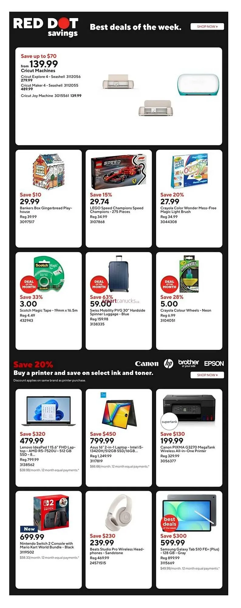Staples flyer from December 5 to December 11 2025 - flyer page 2