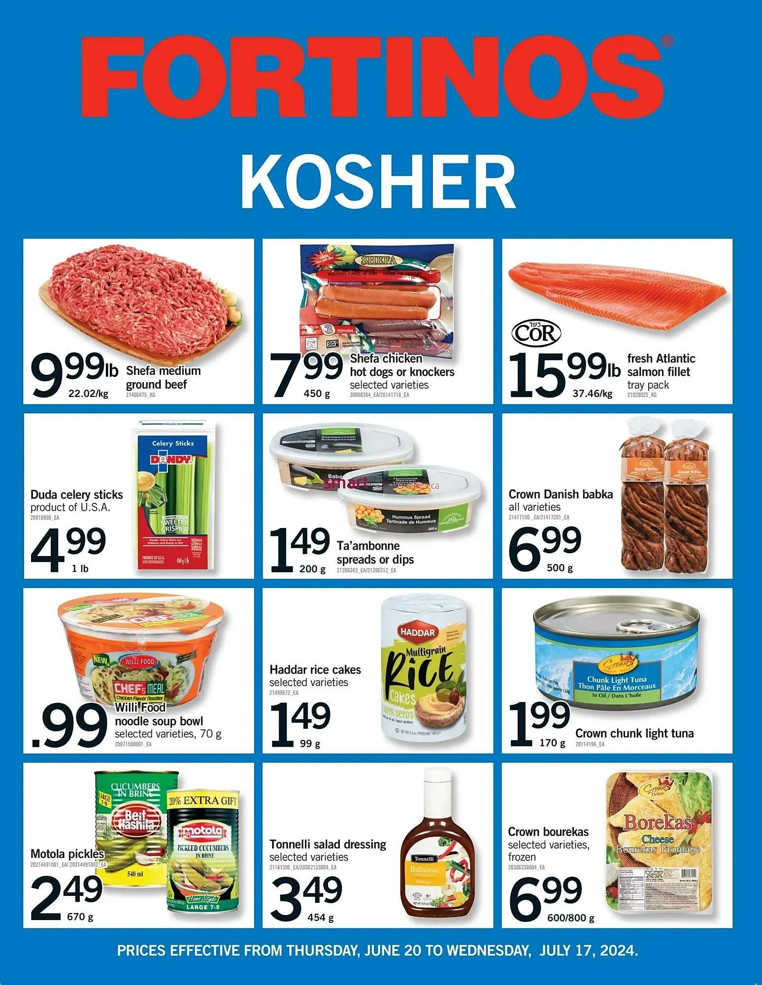 Fortinos flyer from July 11 to July 17 2024 - flyer page 22