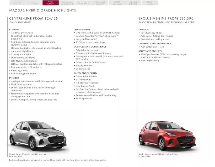 Mazda2 HYBRID from February 21 to February 21 2026 - flyer page 7