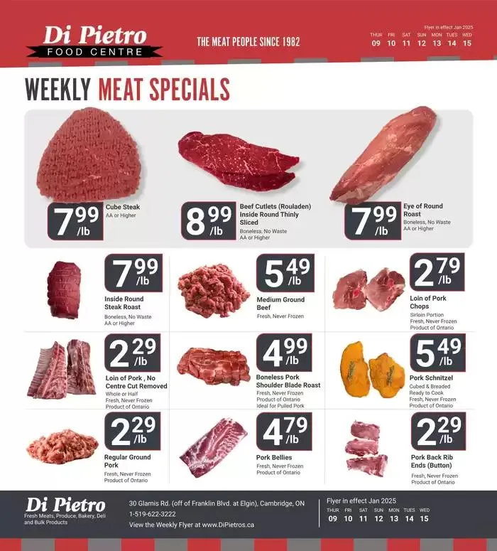 Top Specials This Week from January 9 to January 15 2025 - flyer page 2