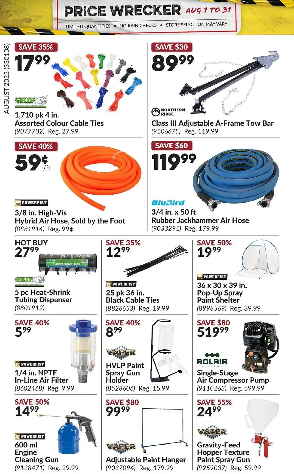 Princess Auto flyer from August 1 to September 1 2025 - flyer page 13