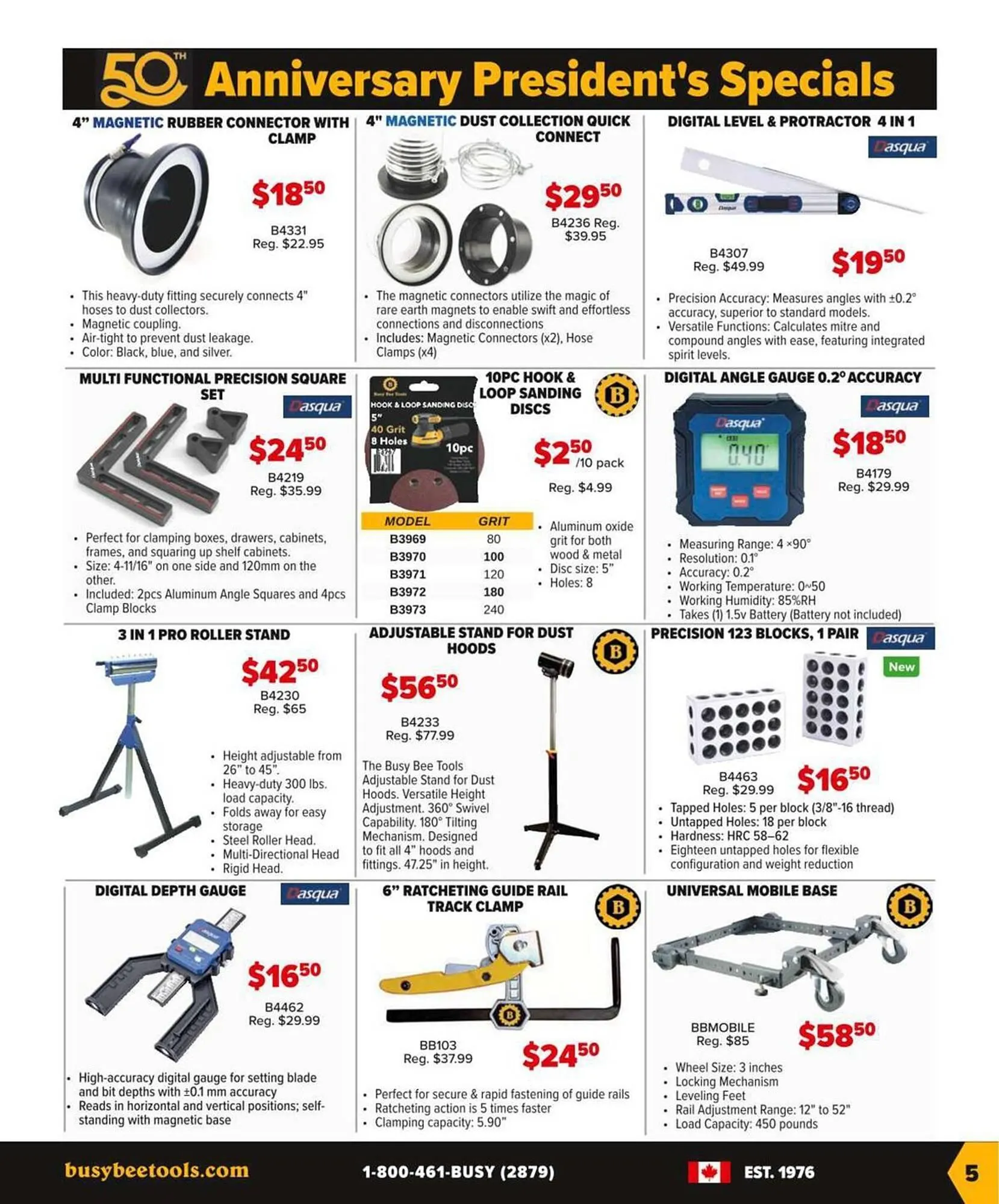 Busy Bee Tools flyer from January 19 to March 28 2026 - flyer page 5