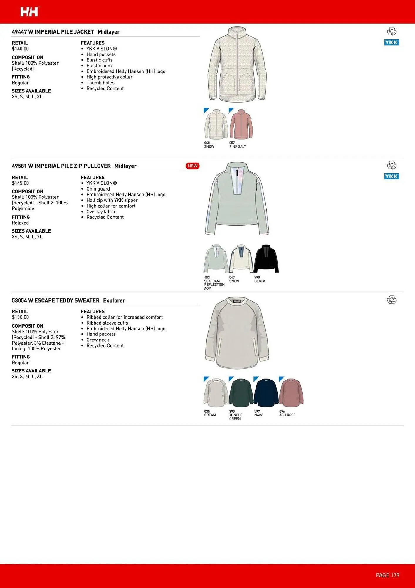 Helly Hansen flyer from September 11 to February 28 2026 - flyer page 179