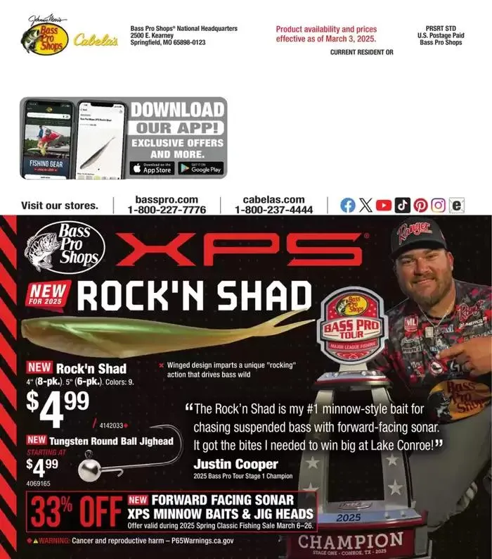 Fishing Specialist Catalog from March 5 to April 3 2025 - flyer page 62