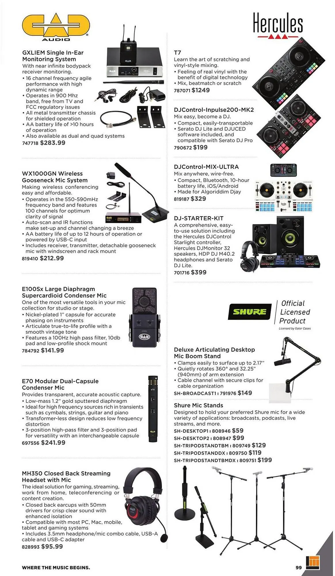Long & McQuade flyer from October 9 to October 31 2025 - flyer page 99