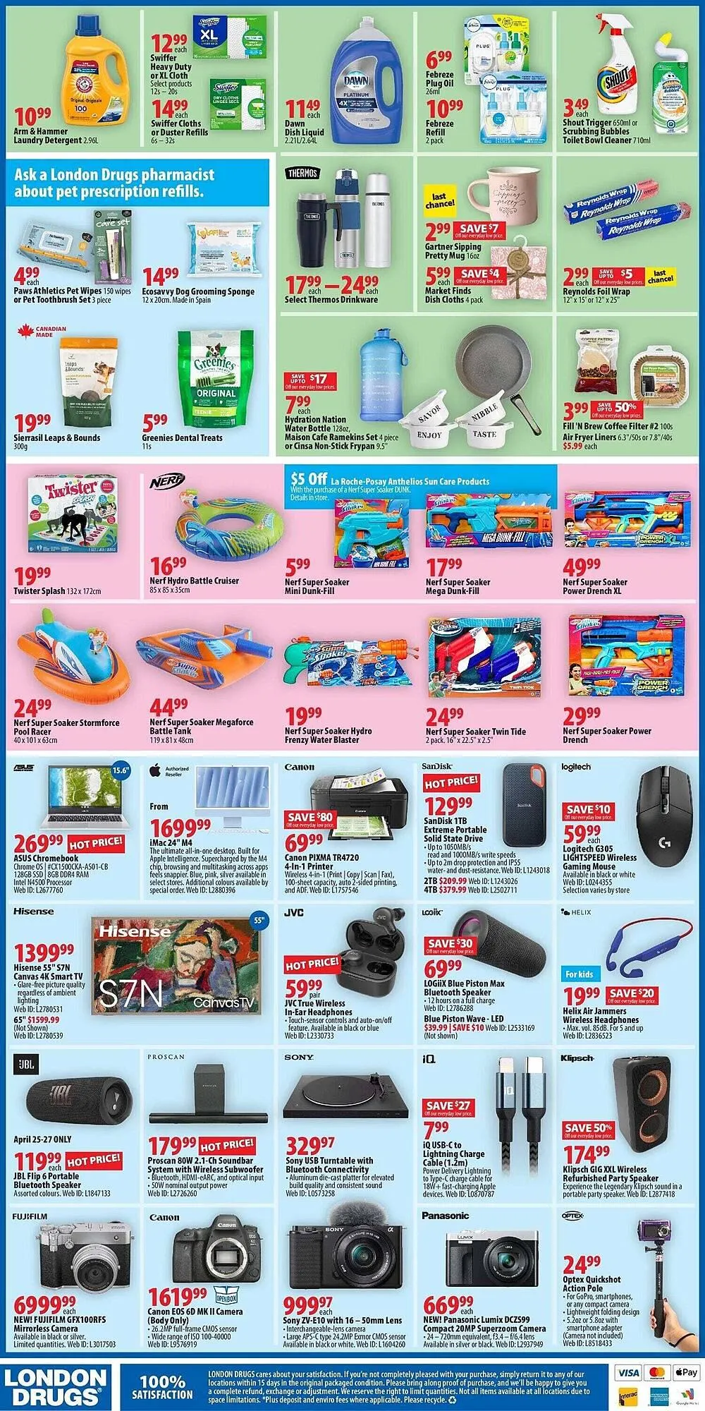 London Drugs flyer from April 25 to April 30 2025 - flyer page 4