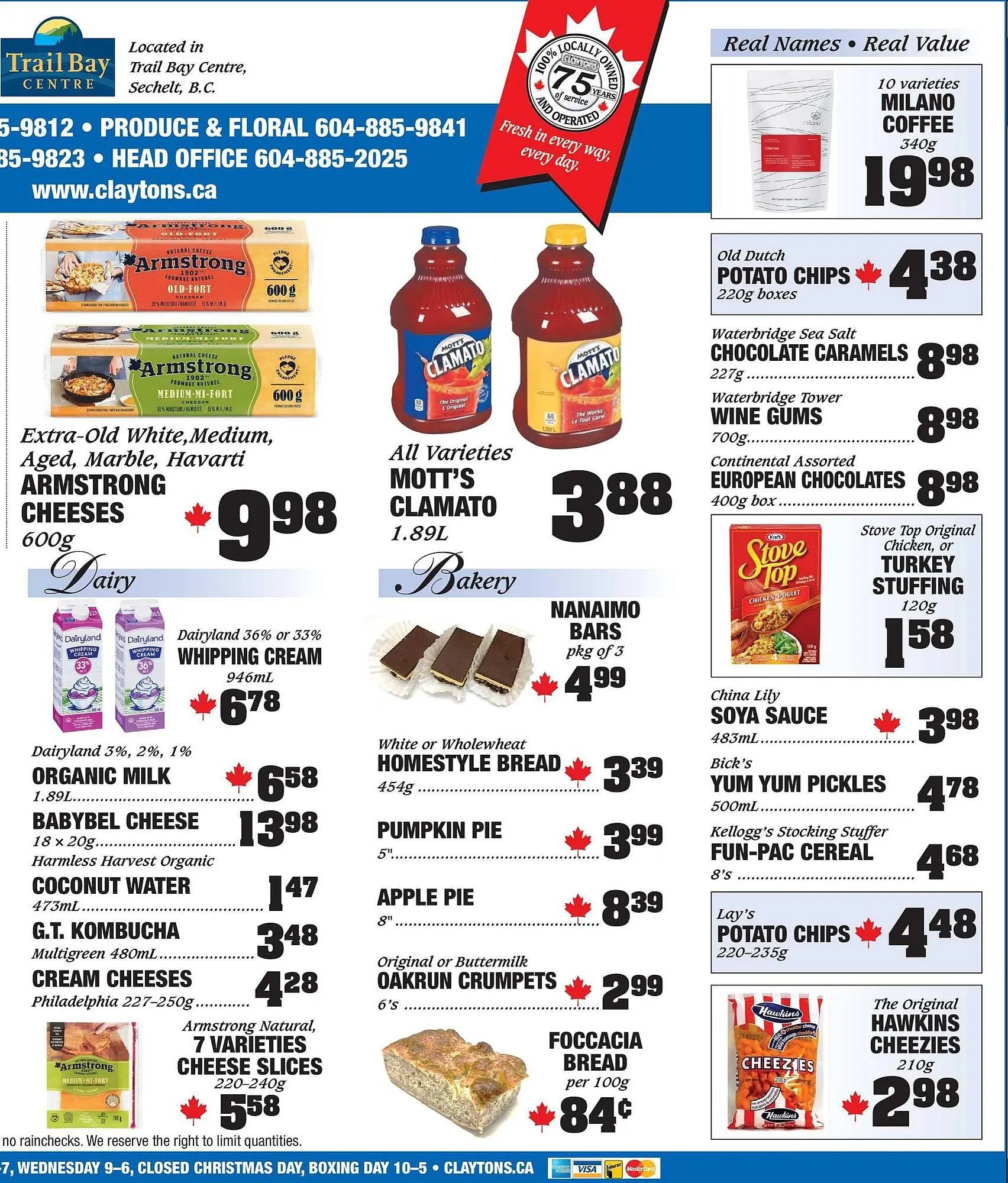 Claytons Heritage Market flyer from December 19 to December 24 2025 - flyer page 3