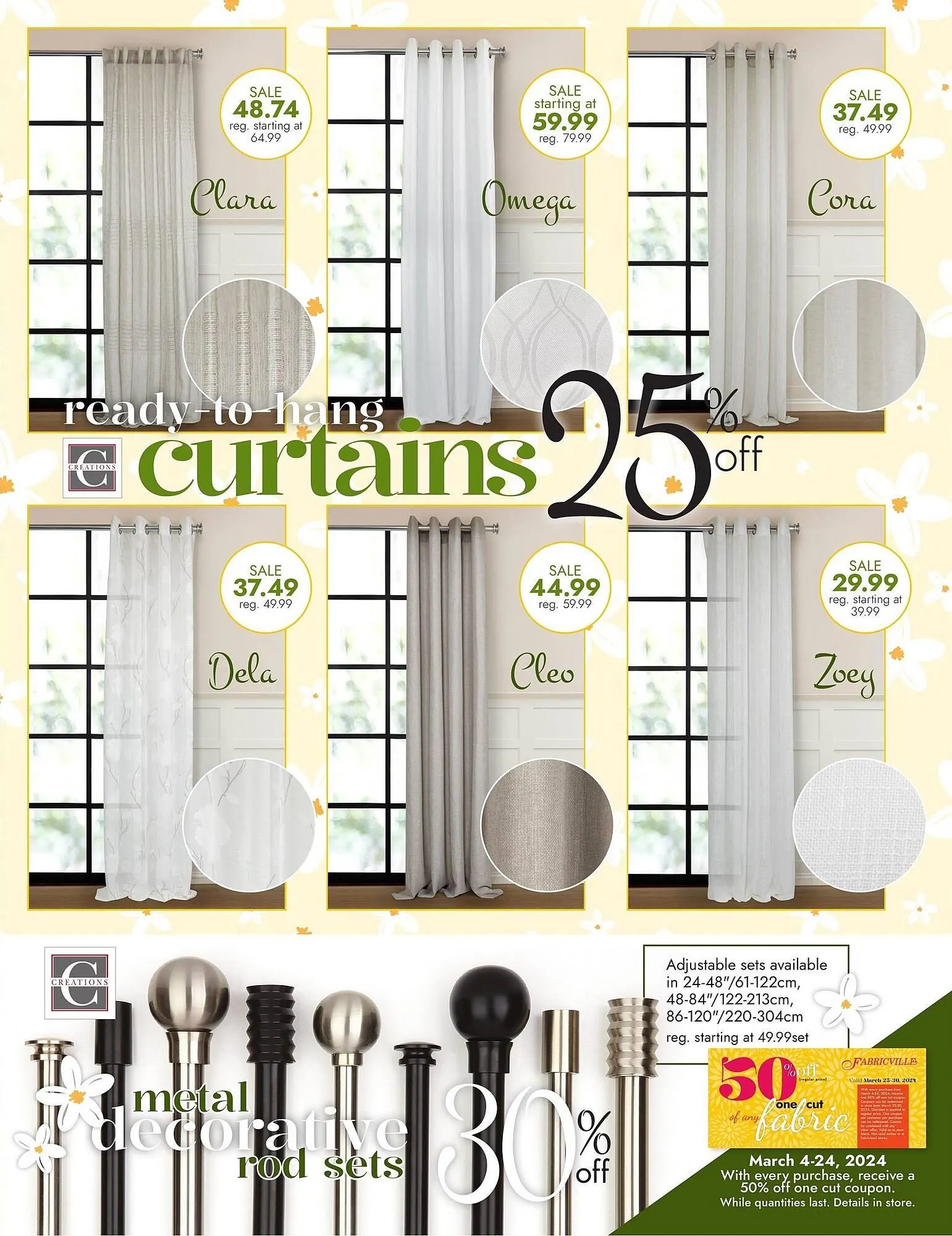 Fabricville flyer from March 6 to April 2 2024 - flyer page 15