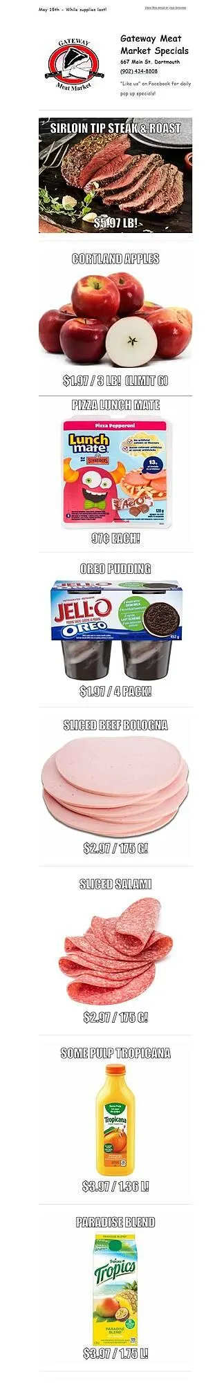 Grocery Gateway flyer - 1