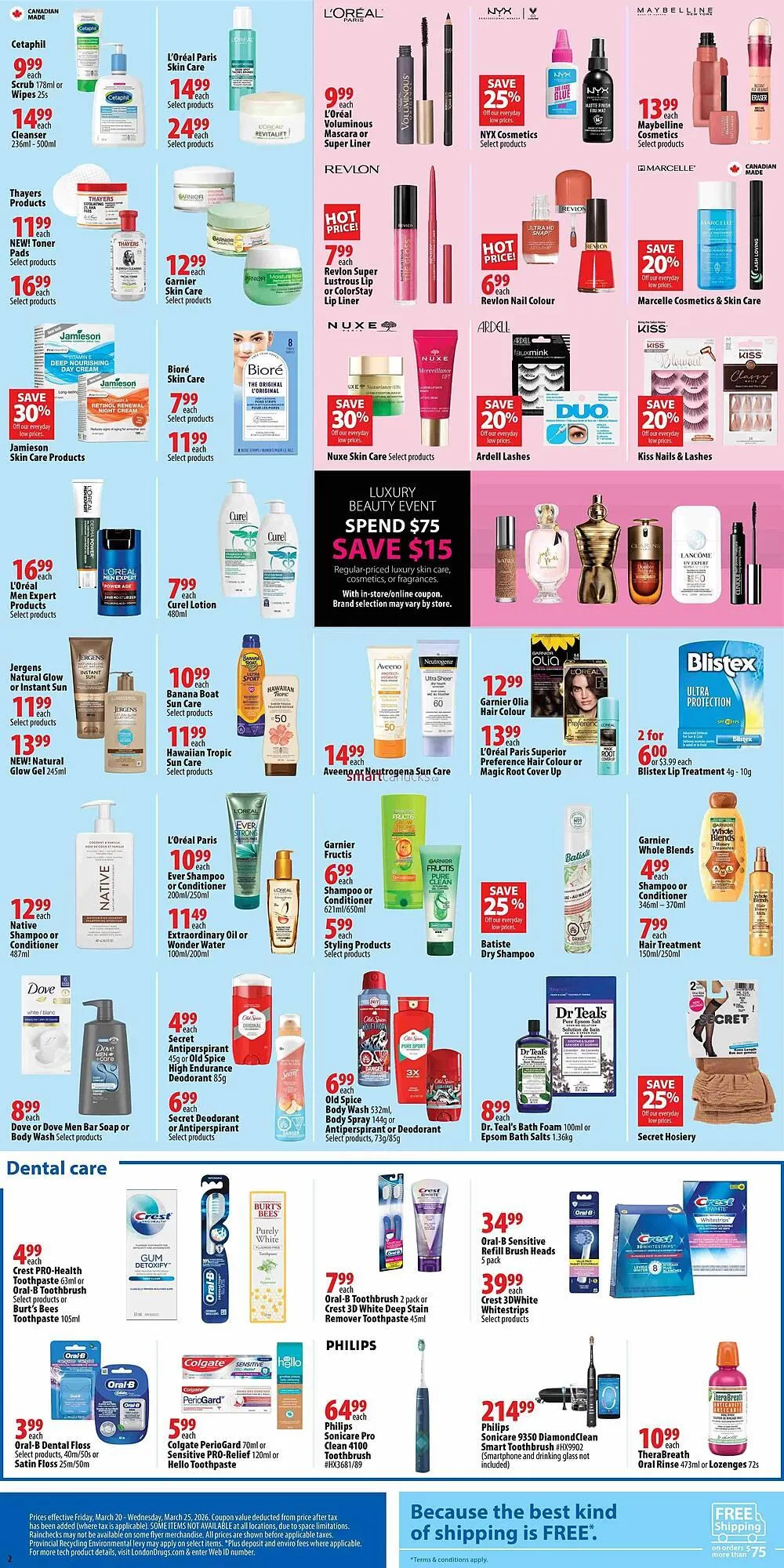 London Drugs flyer from March 20 to March 25 2026 - flyer page 2
