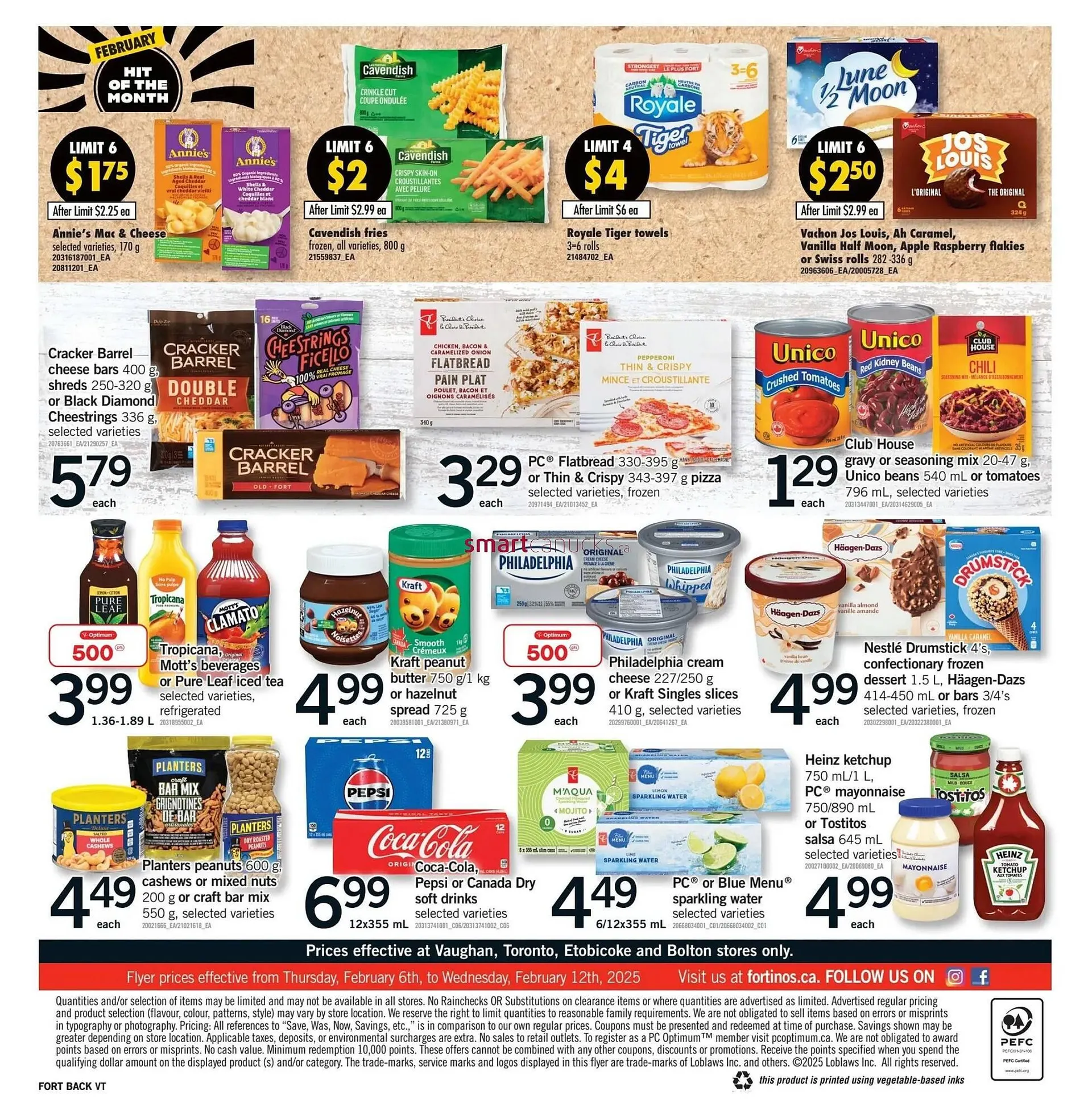 Fortinos flyer from February 6 to February 12 2025 - flyer page 2