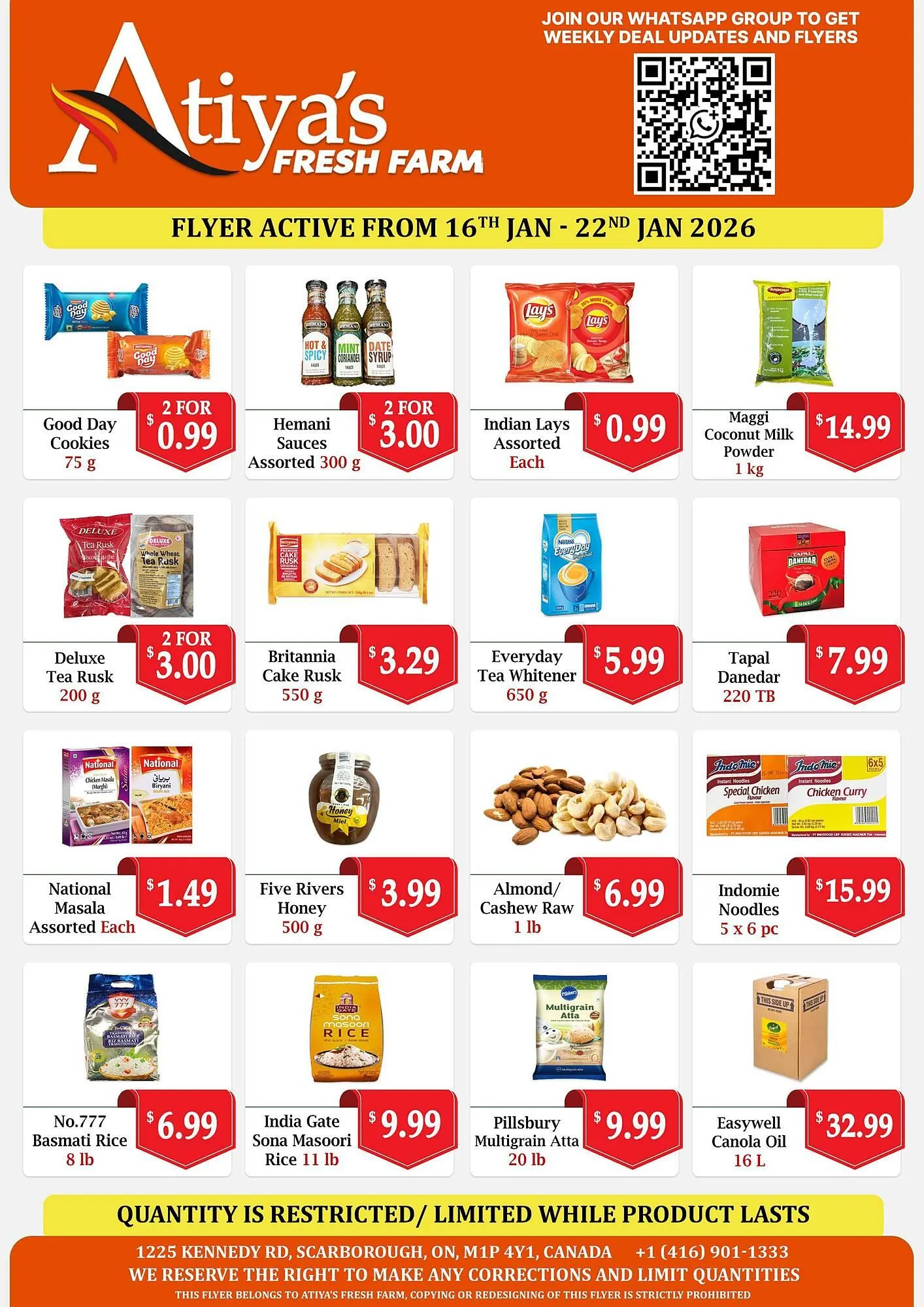 Atiya's Fresh Farm flyer from January 16 to January 22 2026 - flyer page 2