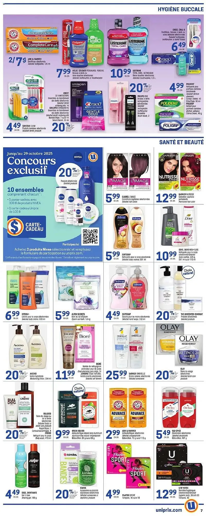 Uniprix flyer from October 23 to October 29 2025 - flyer page 6