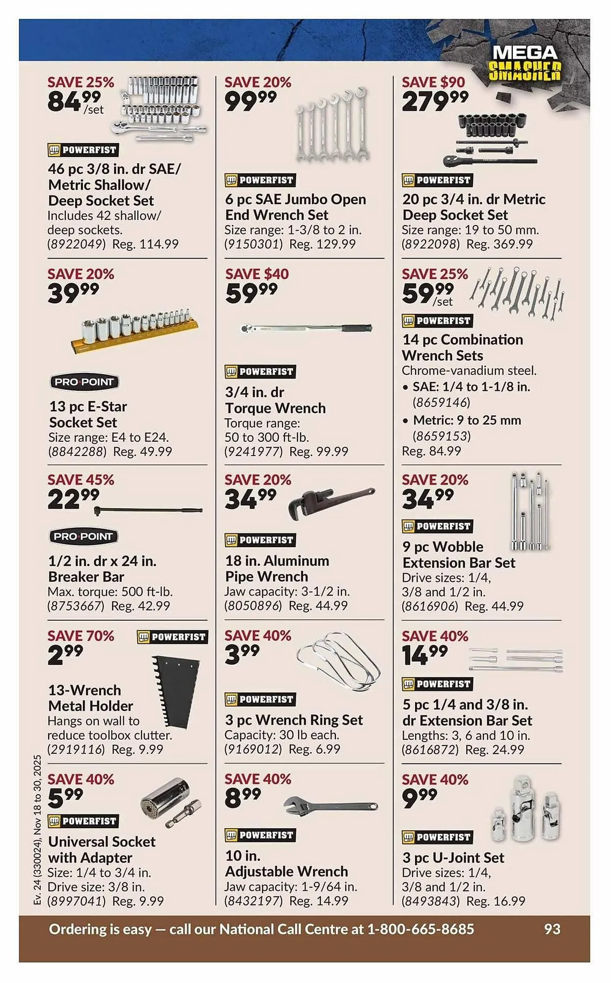 Princess Auto flyer from November 13 to November 20 2025 - flyer page 98