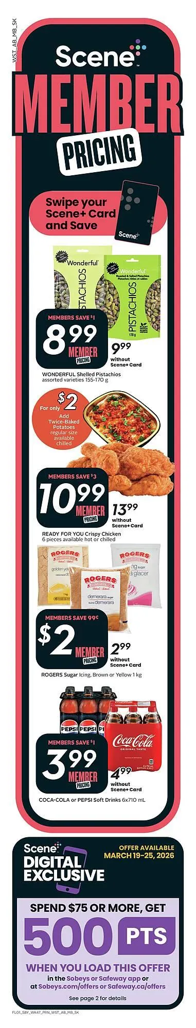 Sobeys flyer from March 19 to March 25 2026 - flyer page 2