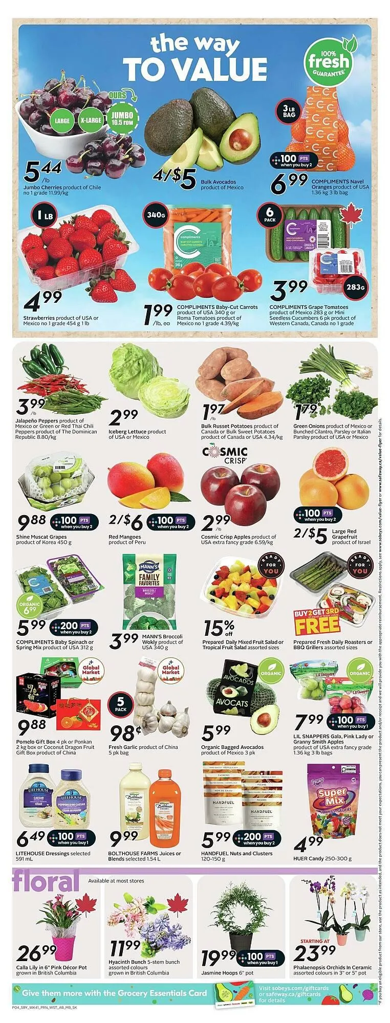Safeway flyer from February 6 to February 13 2026 - flyer page 7