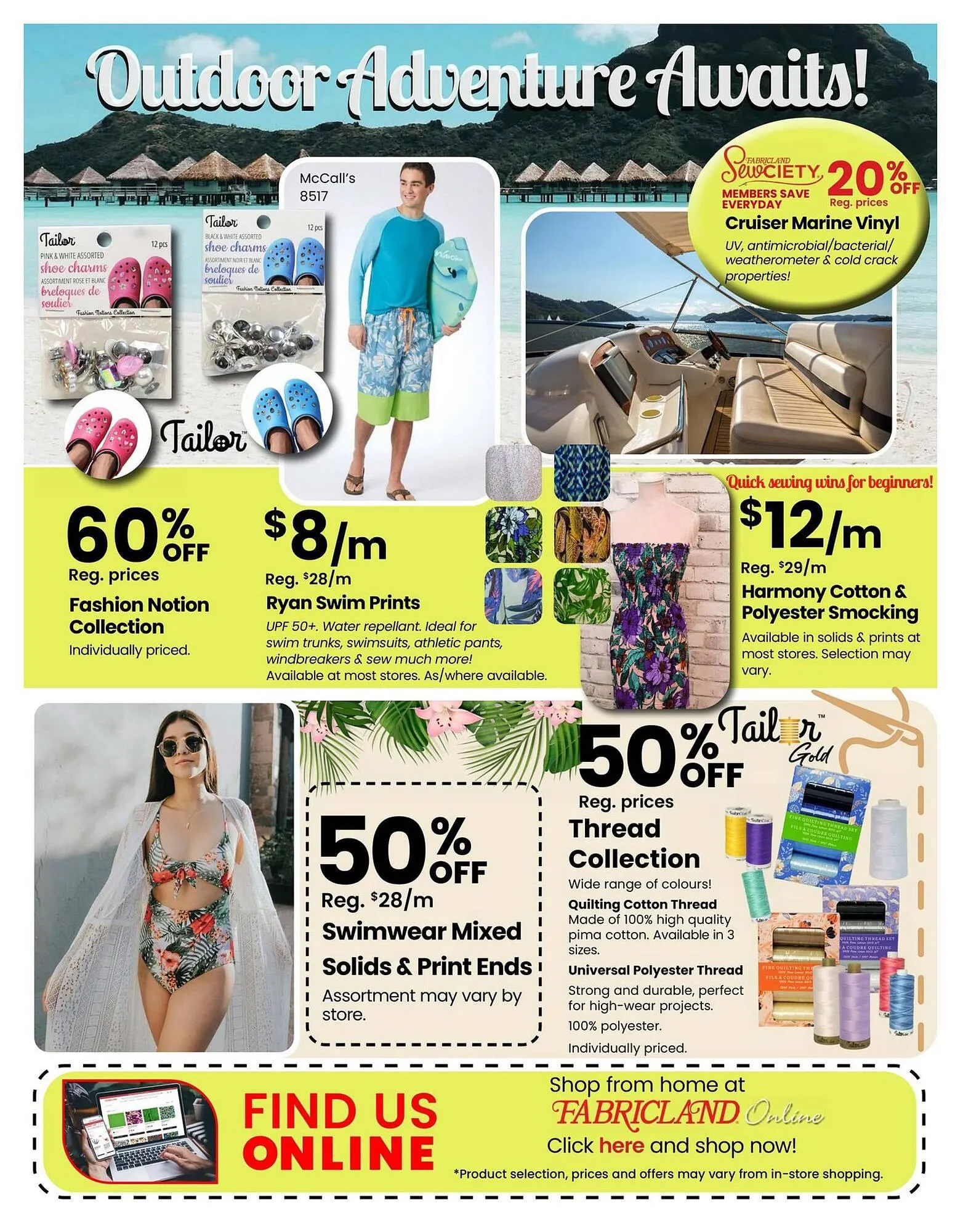 Fabricland flyer from June 1 to June 30 2025 - flyer page 2