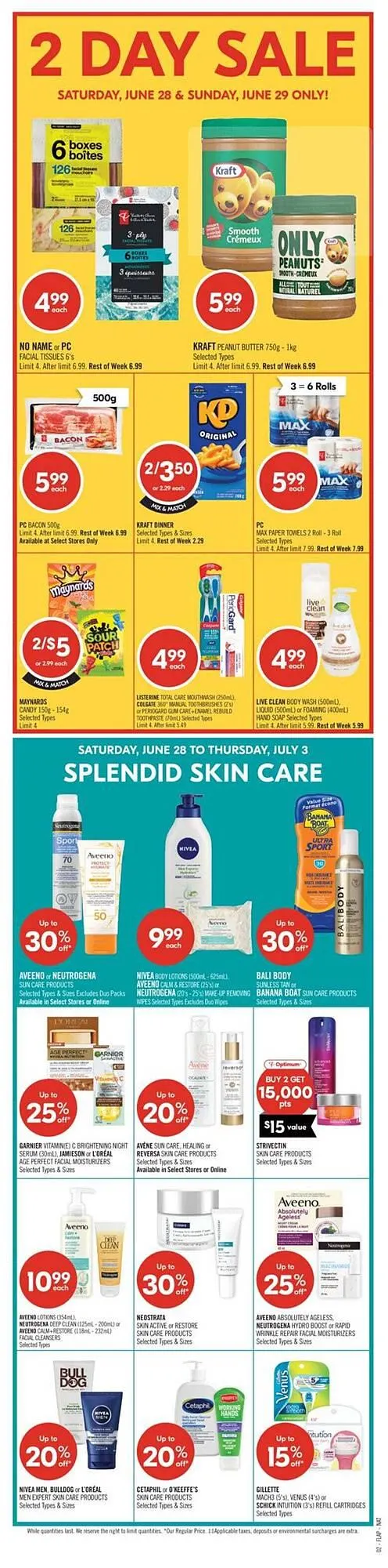 Shoppers Drug Mart flyer from June 26 to July 3 2025 - flyer page 3