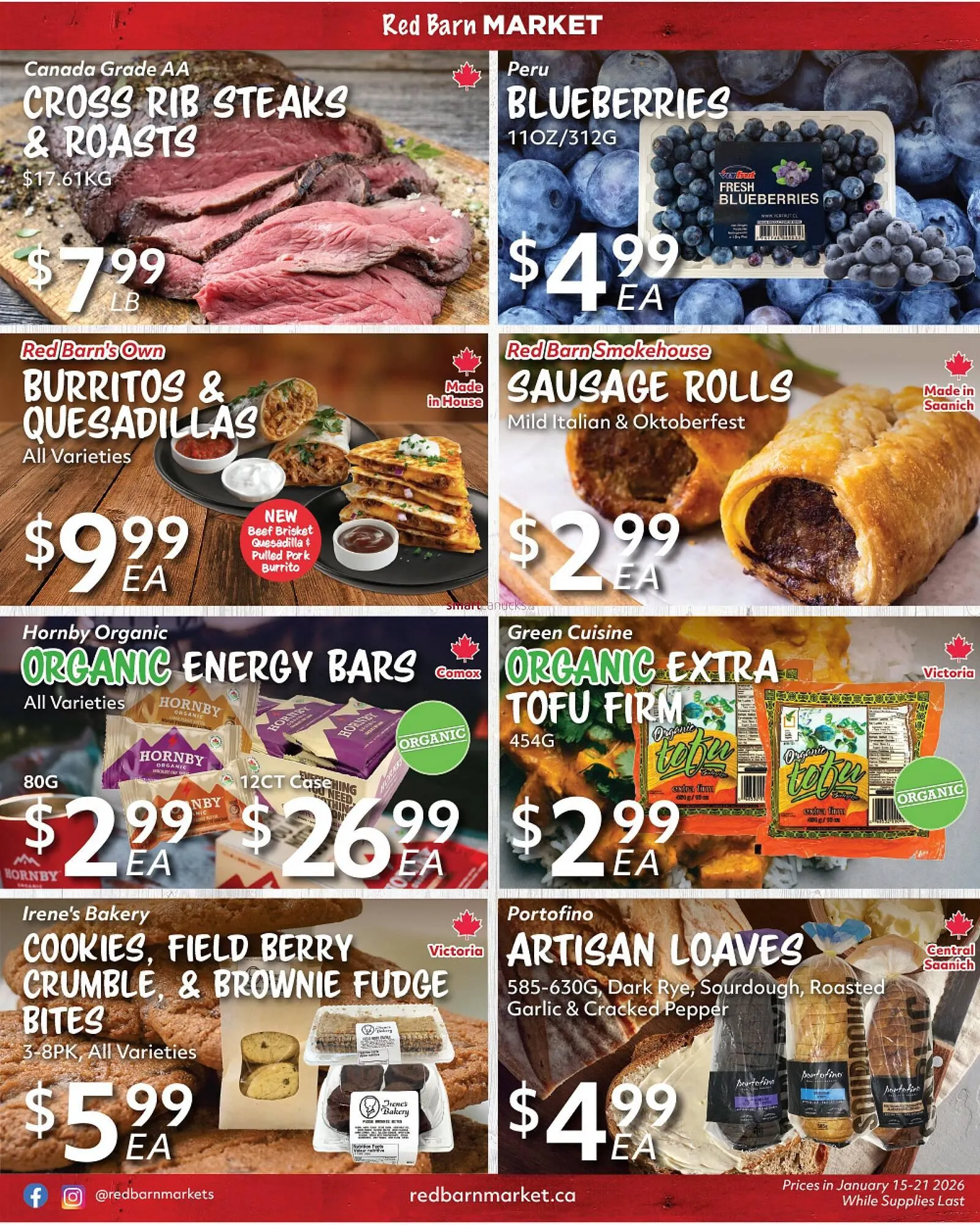 Red Barn Market flyer from January 15 to January 21 2026 - flyer page 2