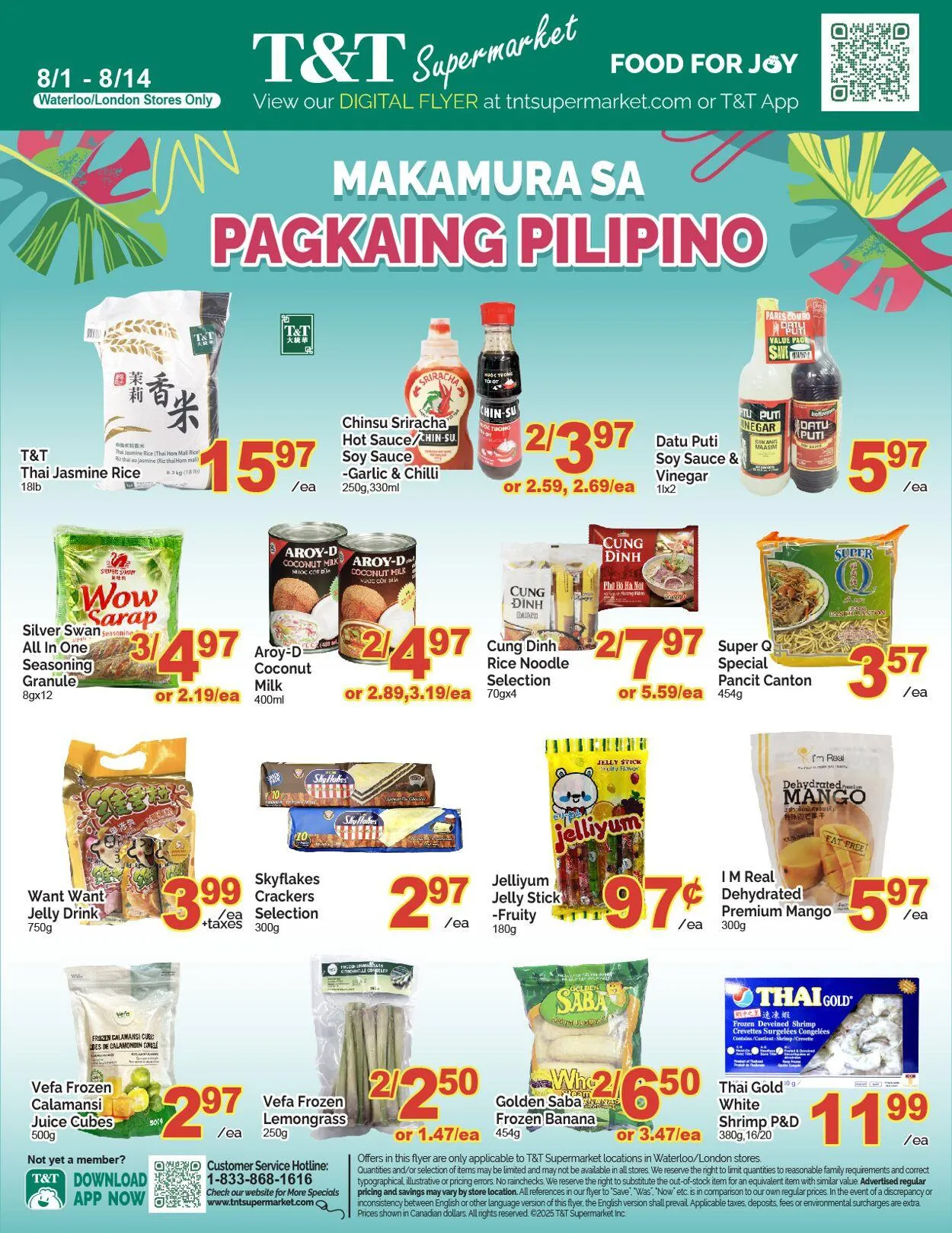 T&T Supermarket - Waterloo Current flyer from August 1 to August 7 2025 - flyer page 5