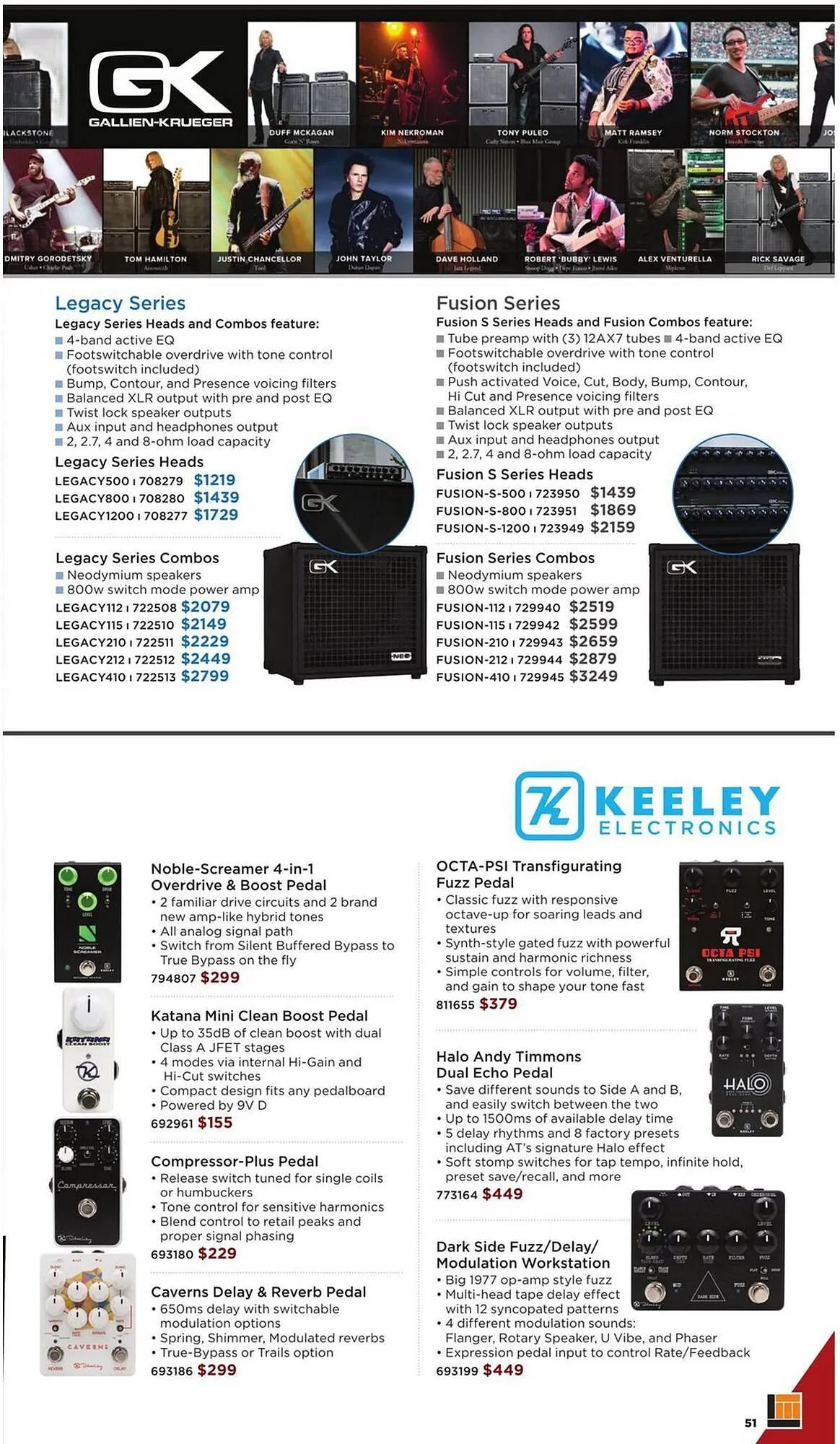 Long & McQuade flyer from October 9 to October 31 2025 - flyer page 51