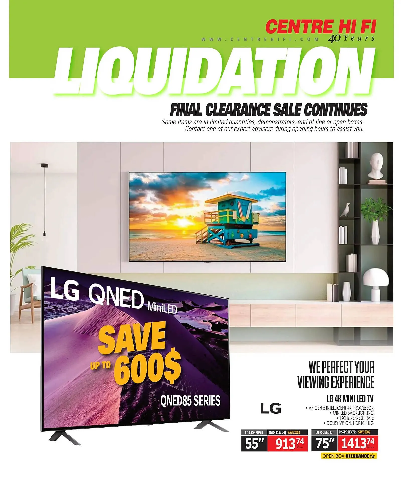 Centre Hi-Fi flyer from July 18 to July 24 2025 - flyer page 72