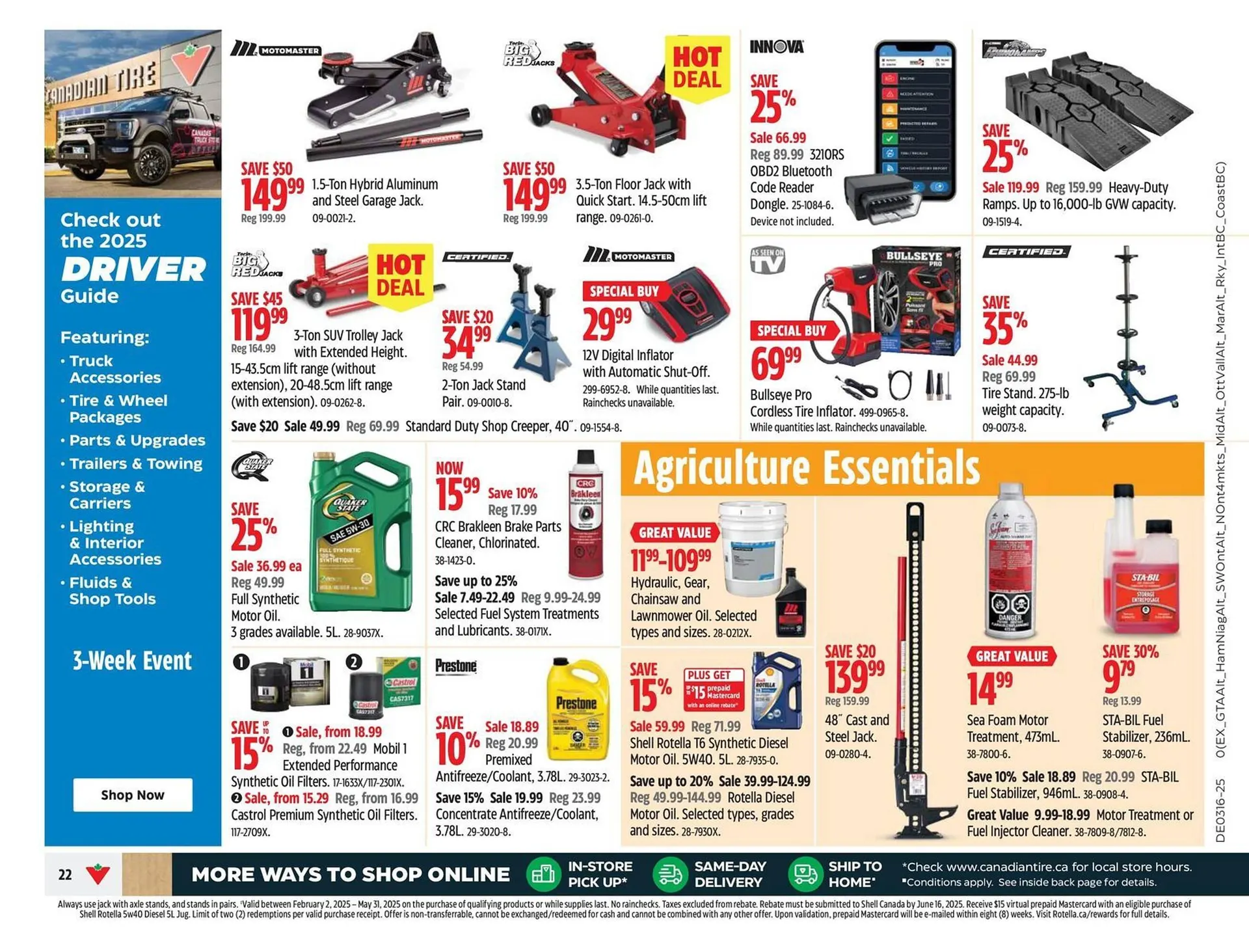 Canadian Tire flyer from April 10 to April 16 2025 - flyer page 22