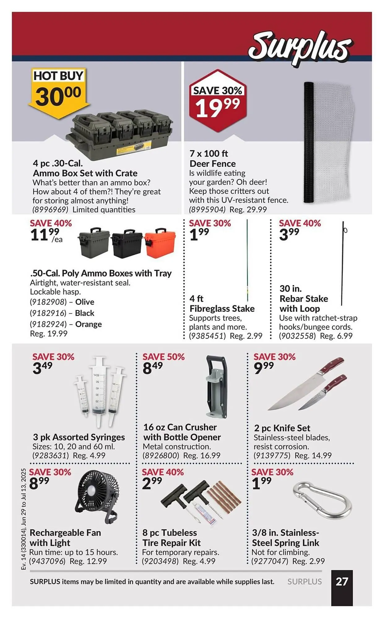 Princess Auto flyer from June 29 to July 13 2025 - flyer page 32