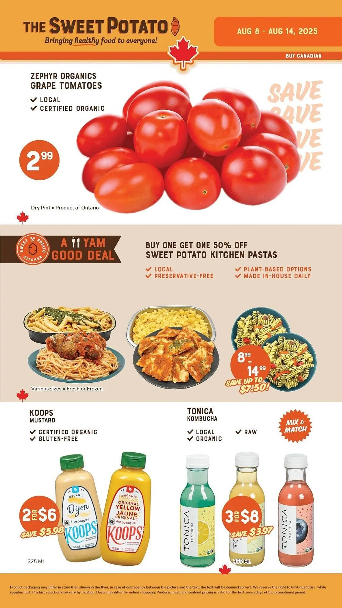 The Sweet Potato flyer - 1