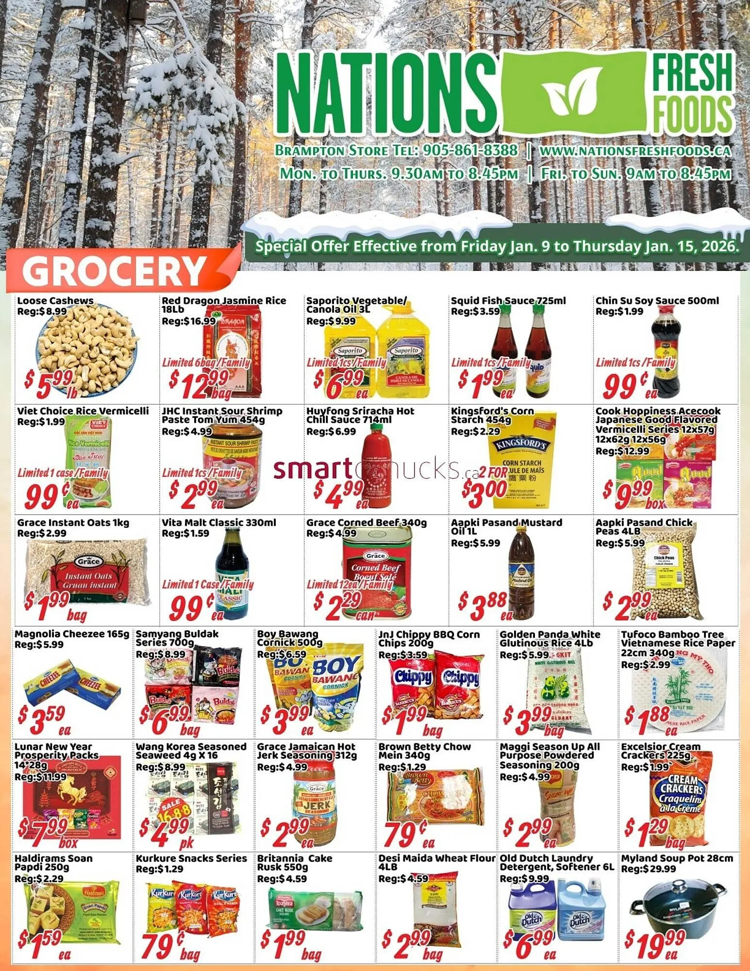 Nations Fresh Foods flyer from January 9 to January 15 2026 - flyer page 1