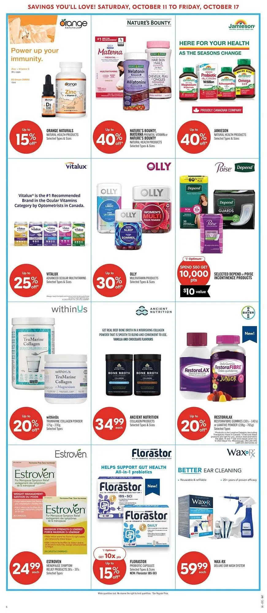 Shoppers Drug Mart flyer from October 11 to October 17 2025 - flyer page 13