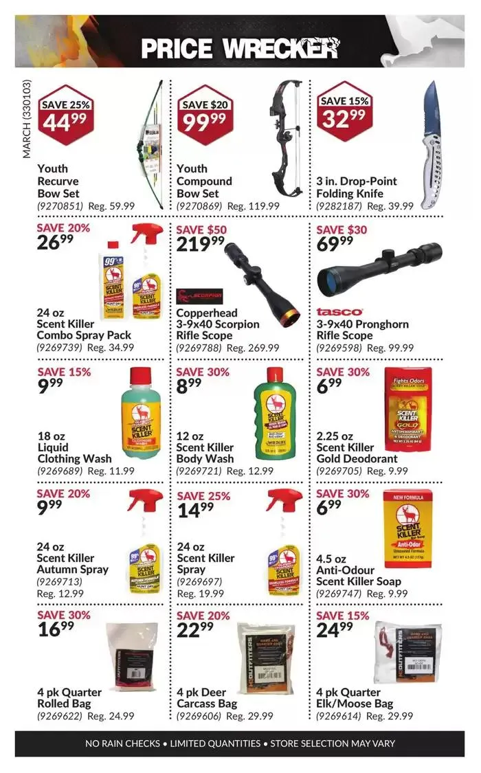 Price Wrecker from March 1 to March 31 2025 - flyer page 25