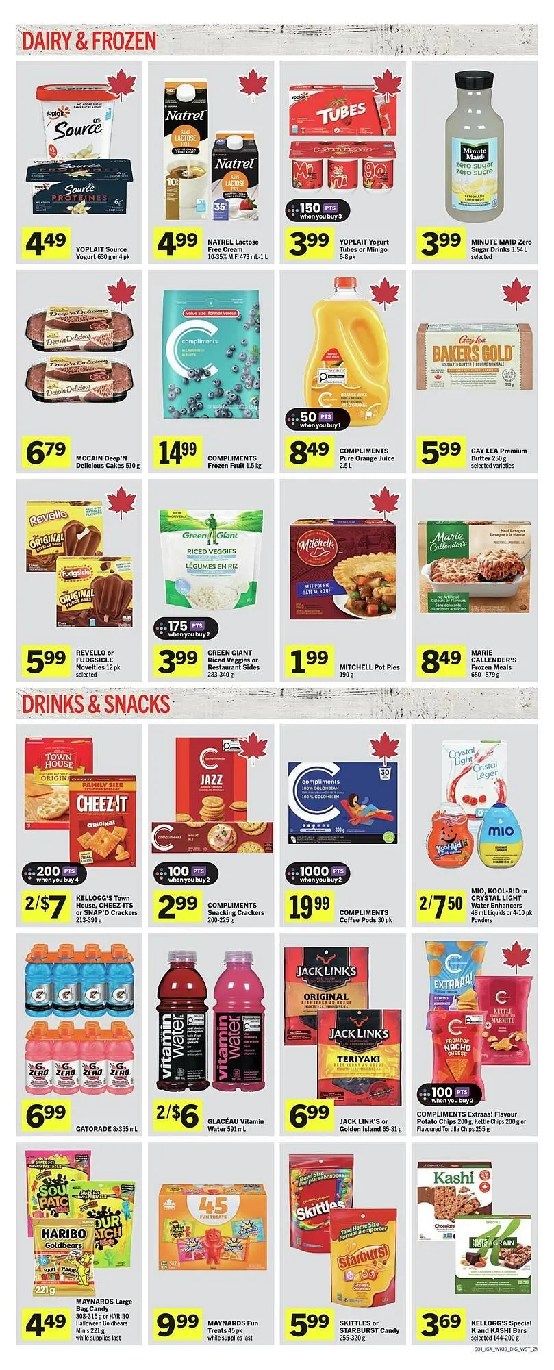 IGA flyer from September 4 to September 18 2025 - flyer page 5