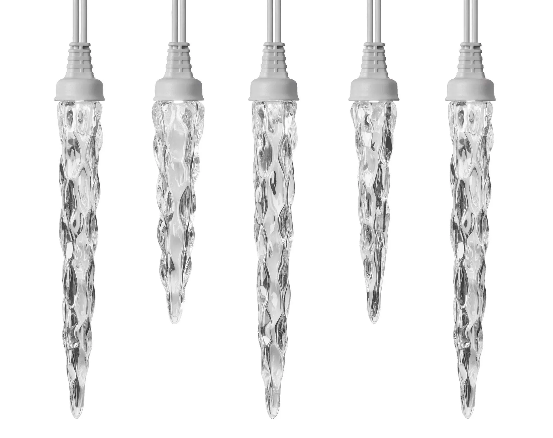 Noma Advanced Smart Voice Command Icicle Christmas Lights, 24-ft 6"