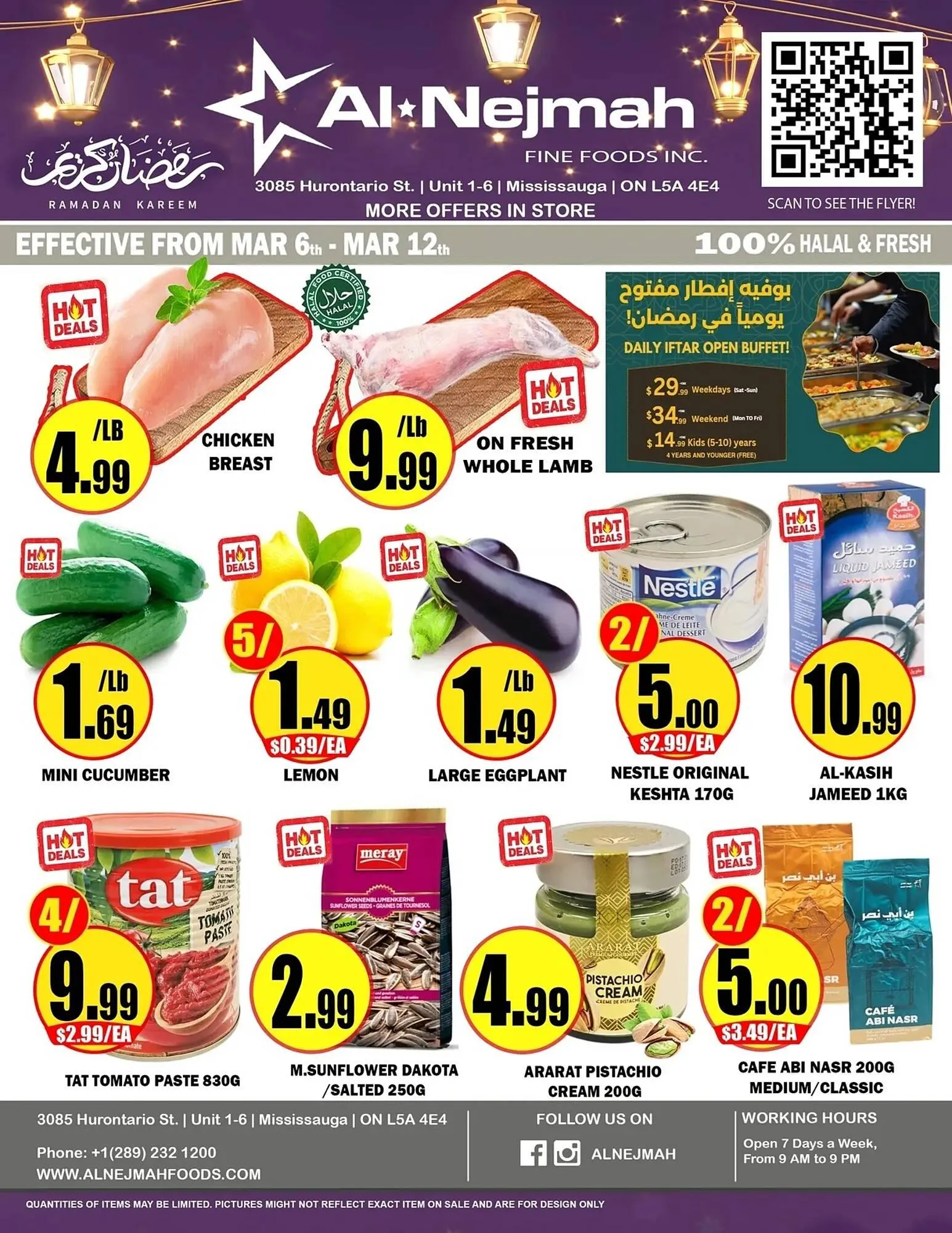 Alnejmah flyer from March 6 to March 12 2026 - flyer page 1