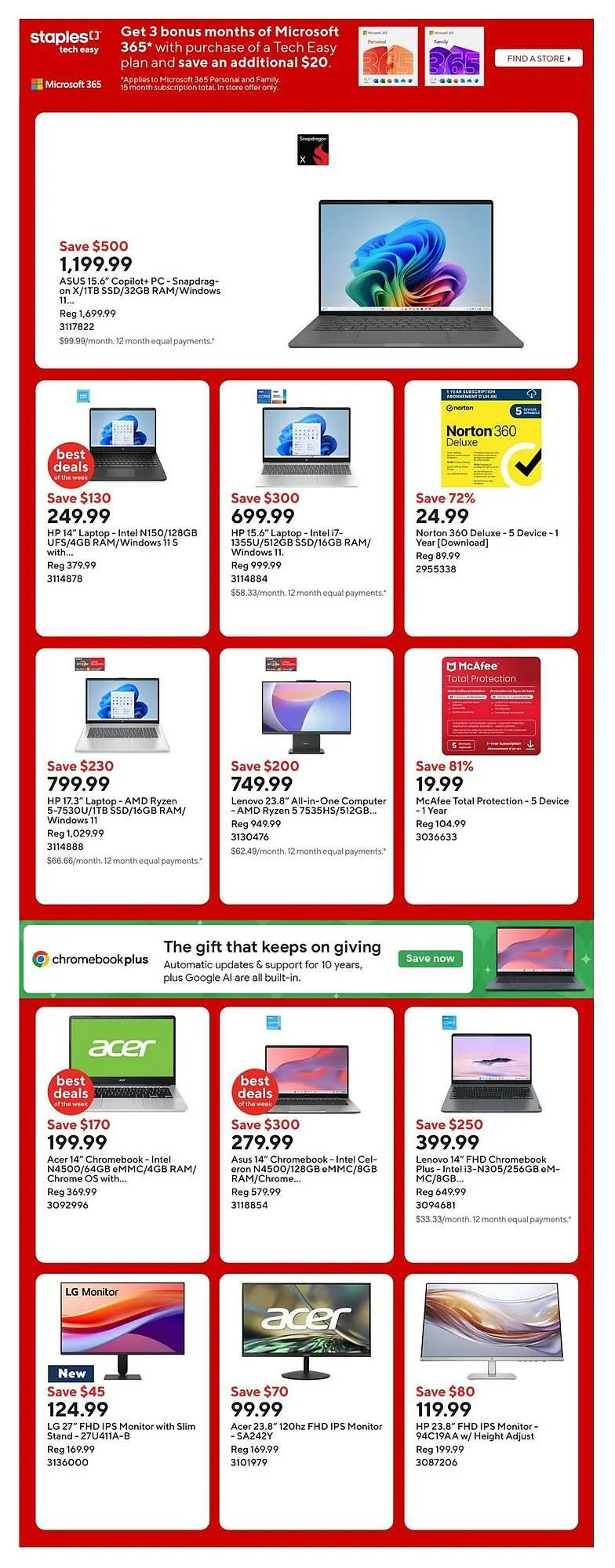 Staples flyer from December 19 to December 26 2025 - flyer page 6