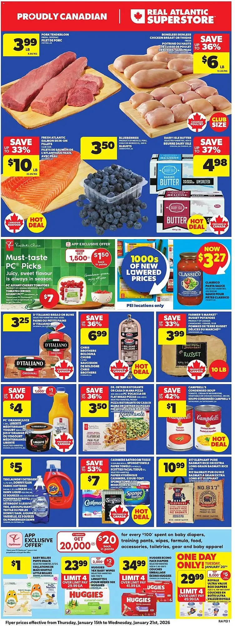 Atlantic Superstore flyer from January 15 to January 22 2026 - flyer page 3