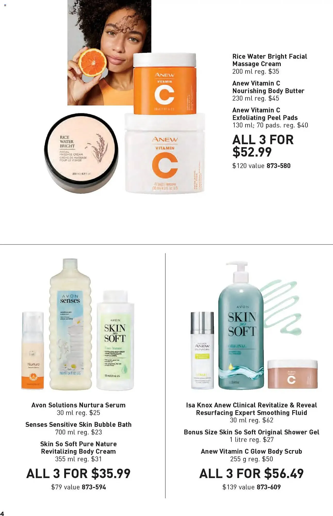AVON flyer from October 23 to December 4 2025 - flyer page 4