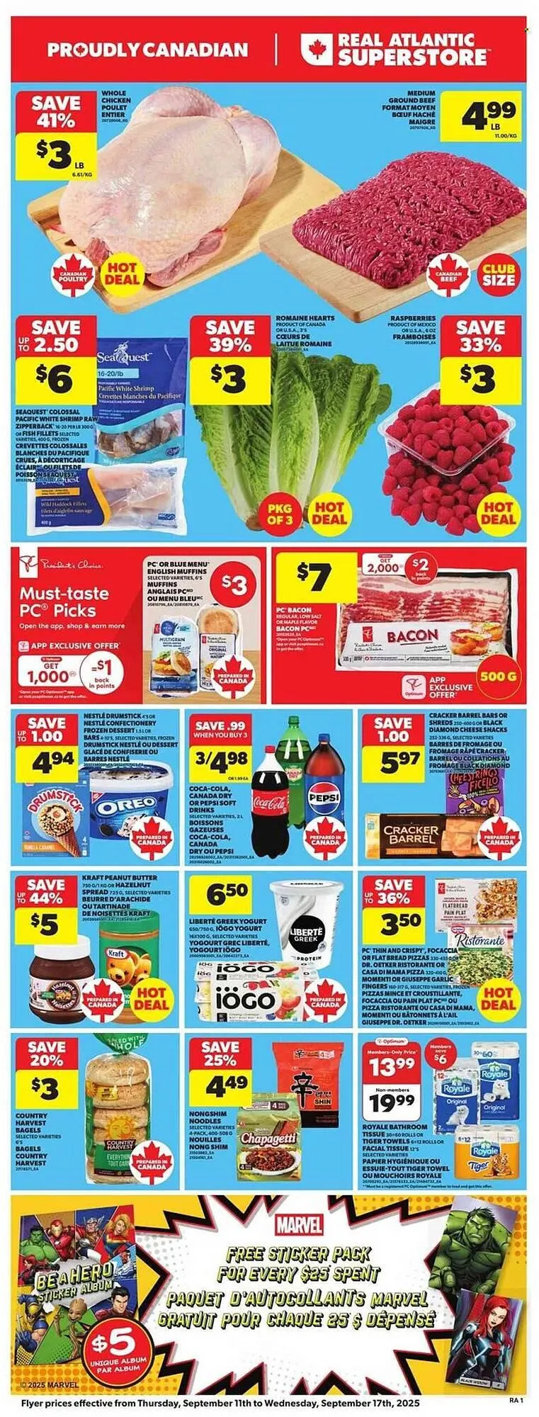 Atlantic Superstore flyer from September 11 to September 17 2025 - flyer page 1
