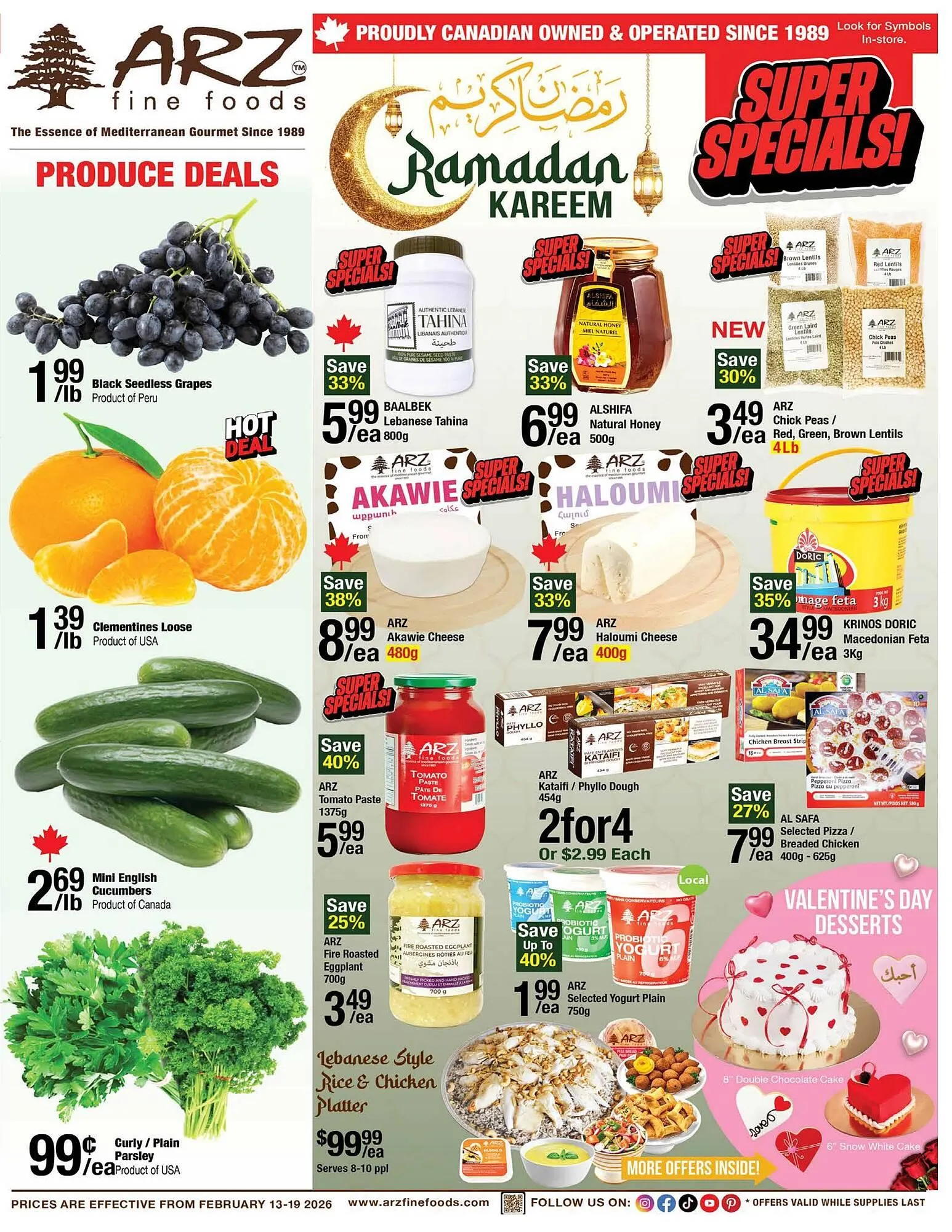 Arz Fine Foods flyer - 1
